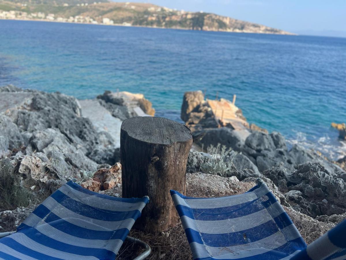 Pine Side Camp Hotell Himare Exteriör bild